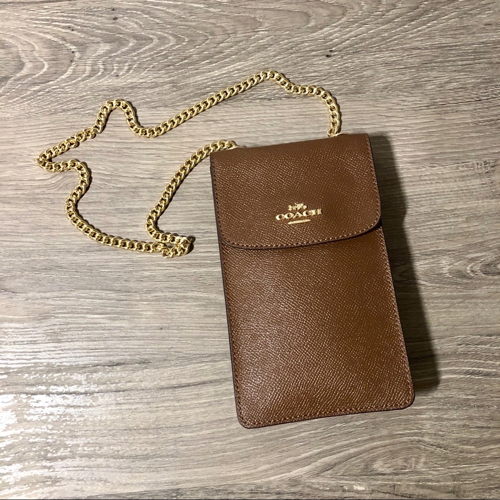 COACH North/South Phone Crossbody